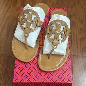 Tory Burch Camel Brown Sandals